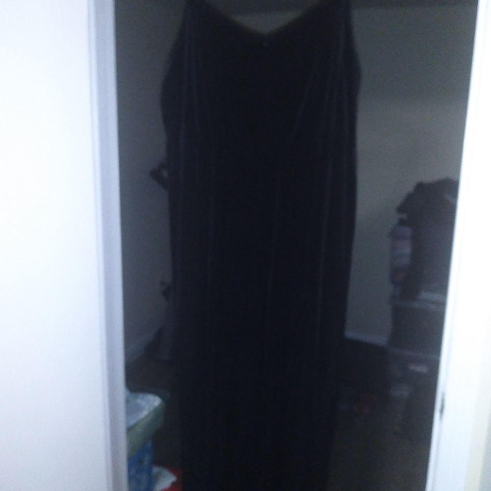 Black suede jumper